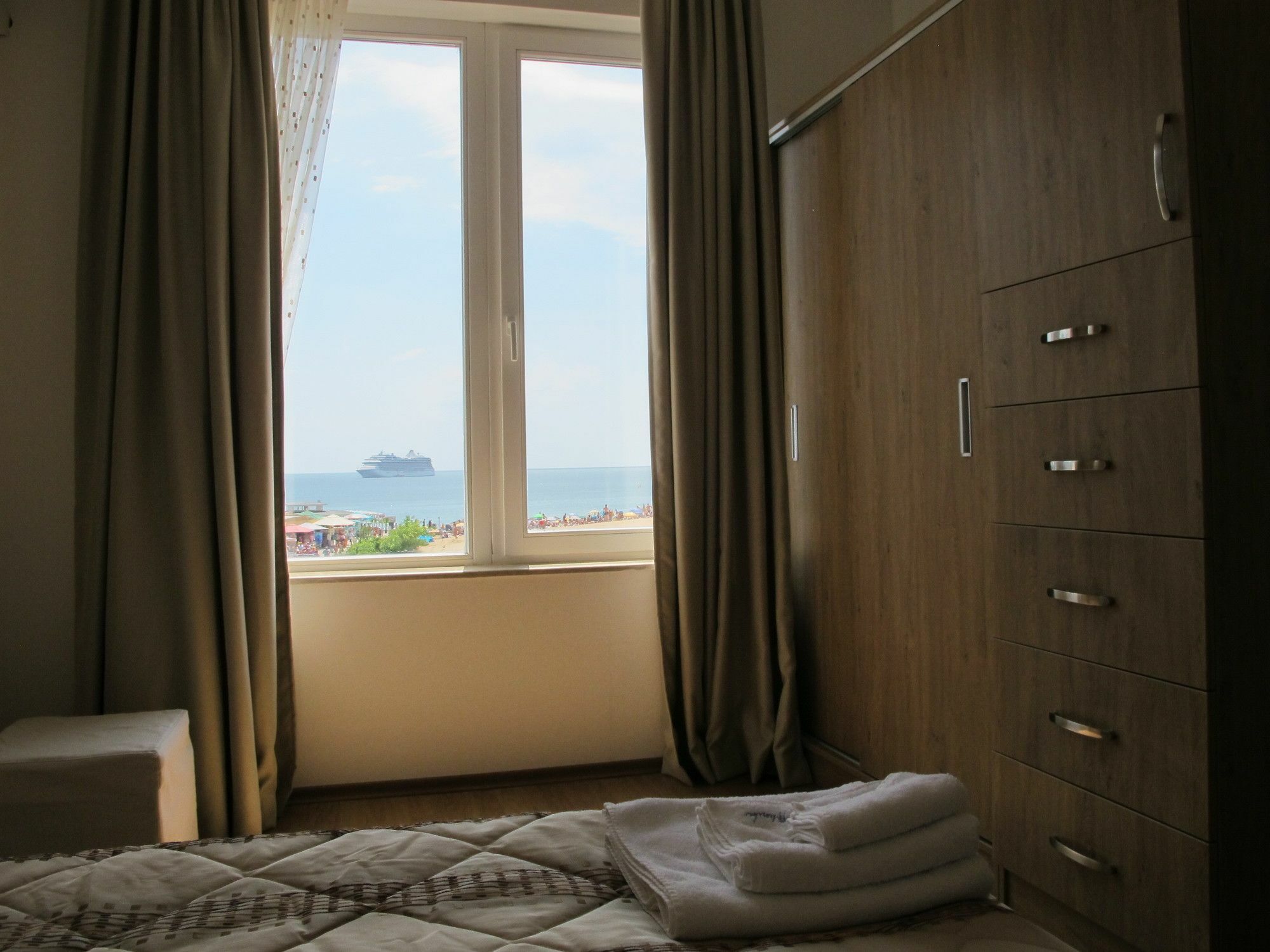 Apartment Crystal Beach Nesebar Bagian luar foto