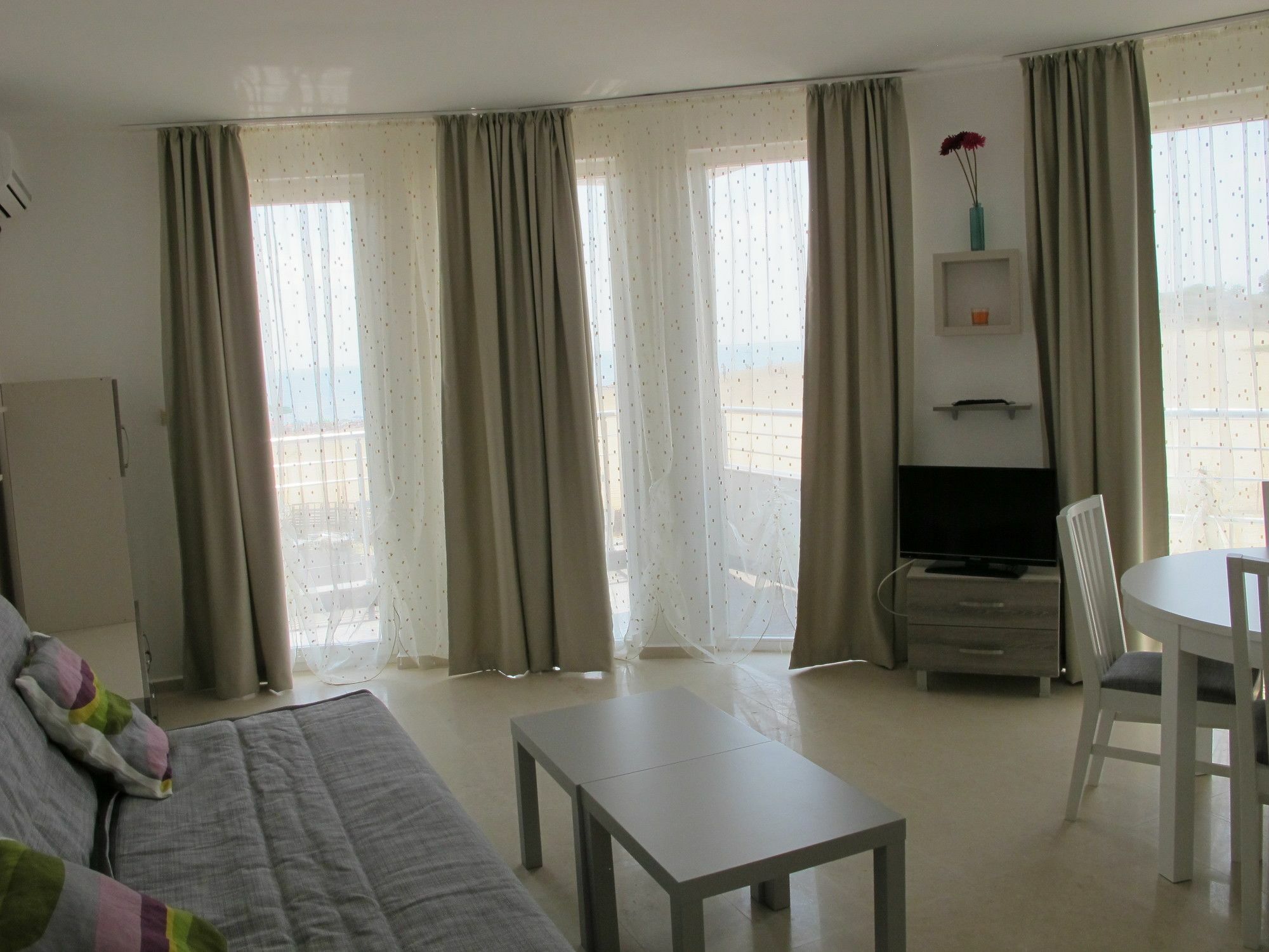 Apartment Crystal Beach Nesebar Bagian luar foto