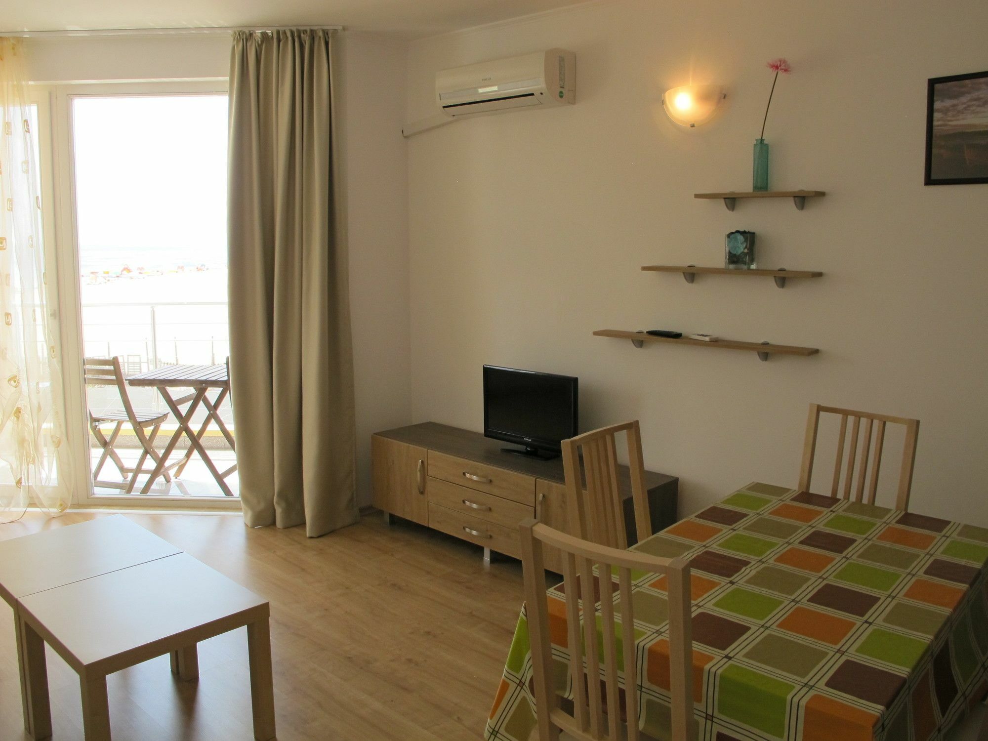 Apartment Crystal Beach Nesebar Bagian luar foto